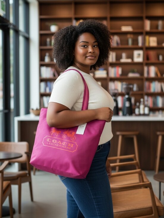 Coach Handbags - Coach Everyday Nylon Shoppers Tote